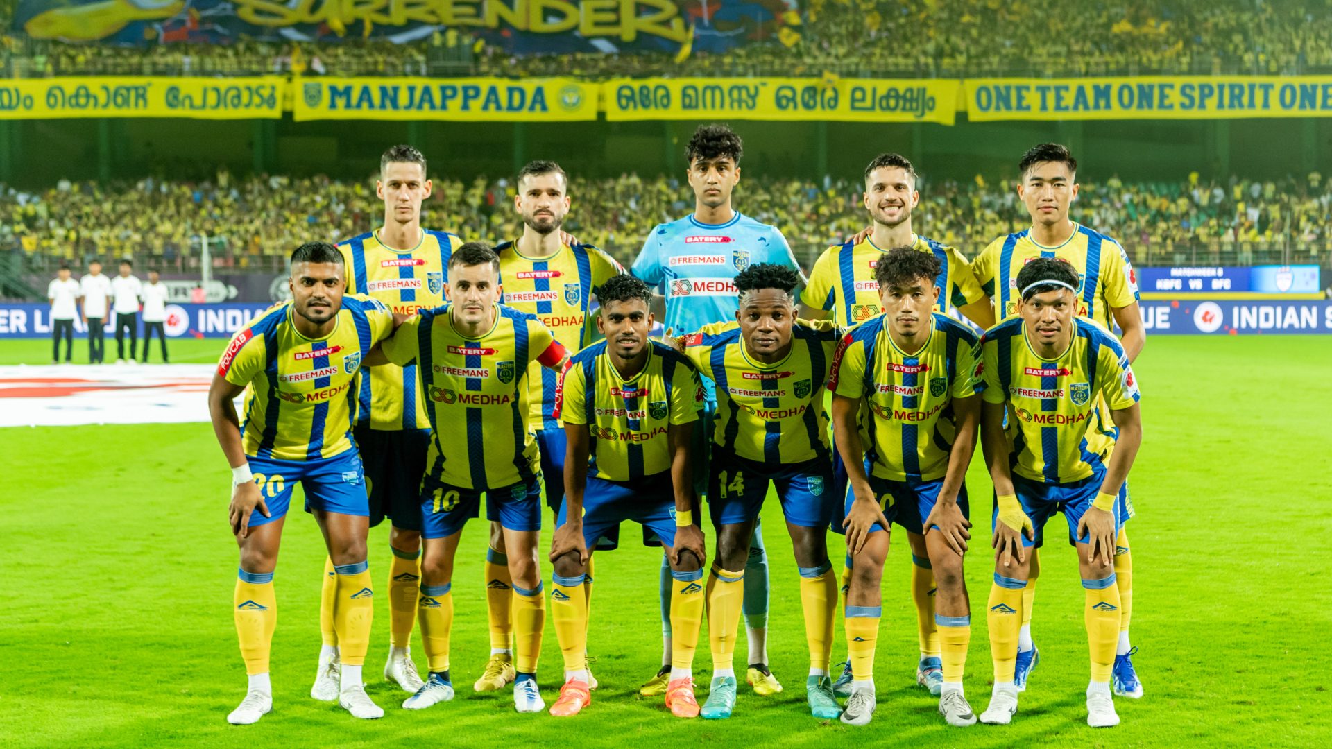 Kerala Blasters FC (5 playoff qualifications, 0 ISL titles)