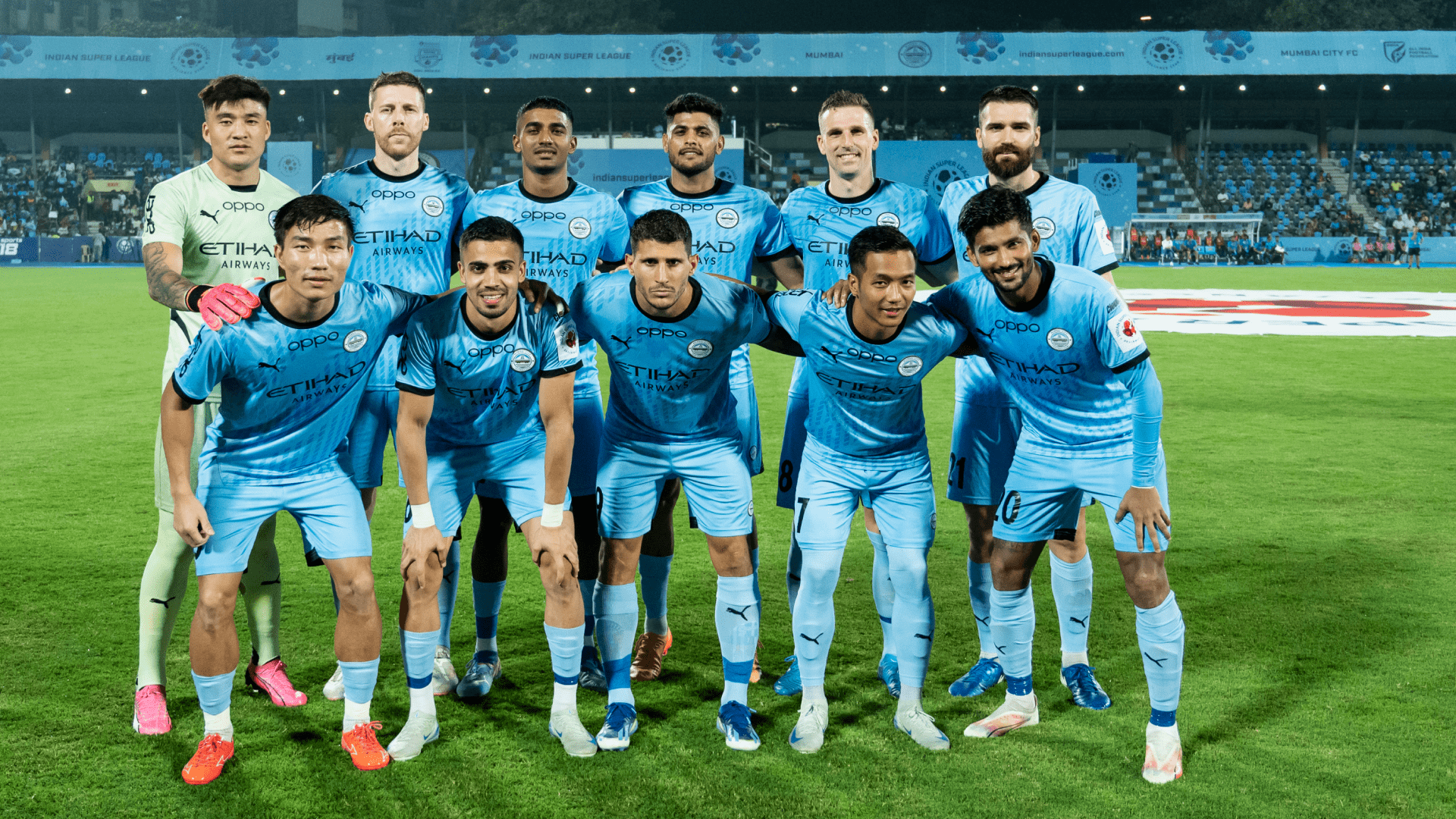 Mumbai City FC (5 playoff qualifications, 2 ISL title)