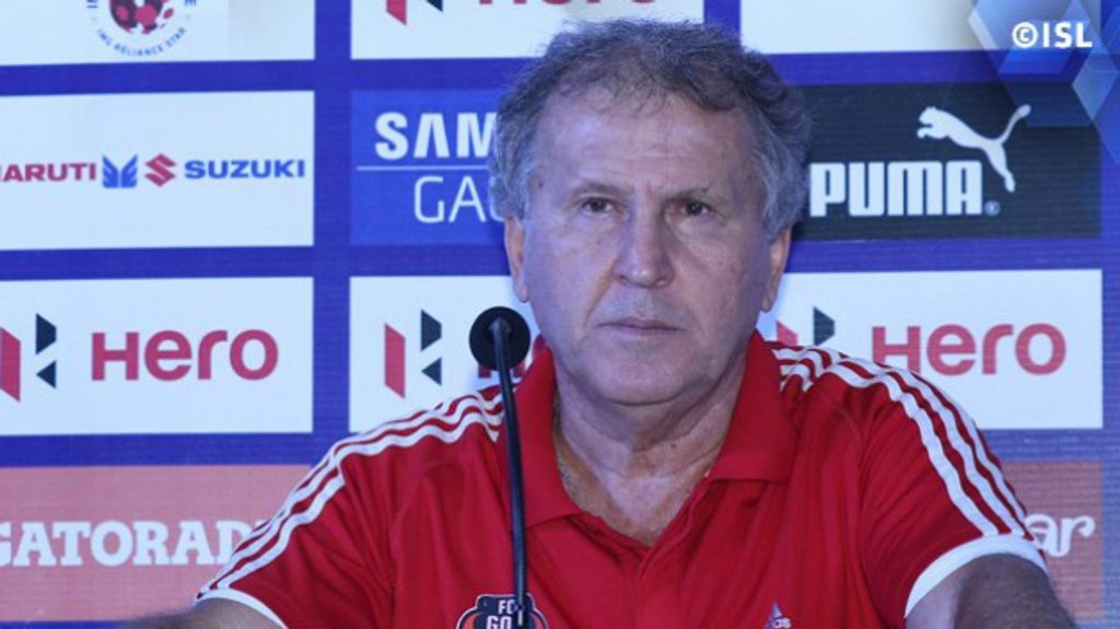 FC Goa head coach Zico FC Goa head coach Zico