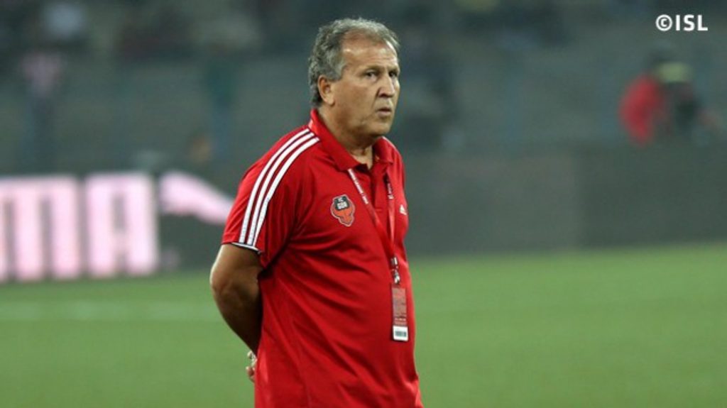 Goa head coach Zico 