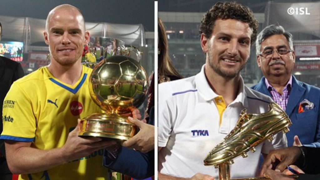 Iain Hume and Elano Blumer Iain Hume and Elano Blumer