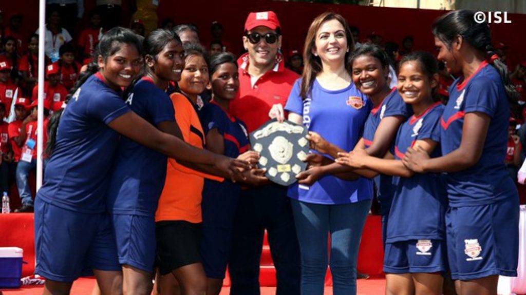 Salman Khan and Nita Ambani Salman Khan and Nita Ambani