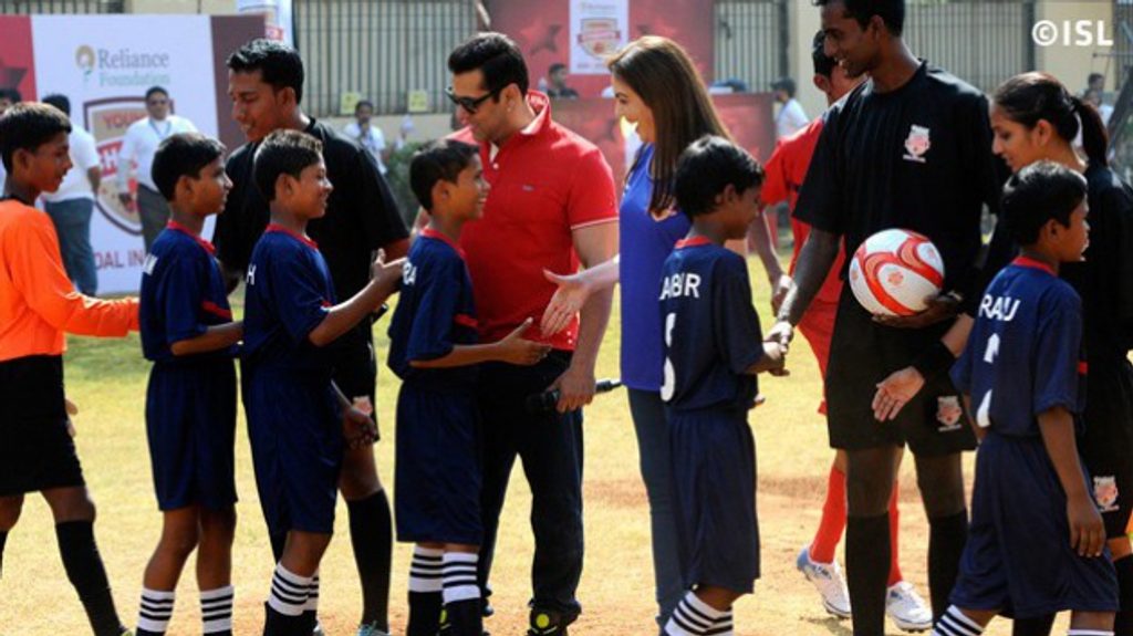 Salman Khan and Nita Ambani with kids