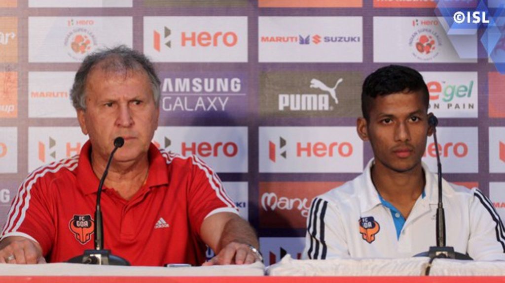 Zico Postmatch Chennai vs Goa