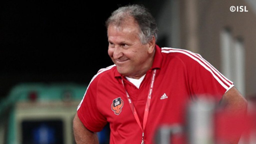 FC Goa head coach Zico FC Goa head coach Zico