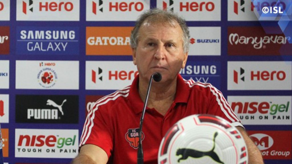 FC Goa head coach Zico FC Goa head coach Zico
