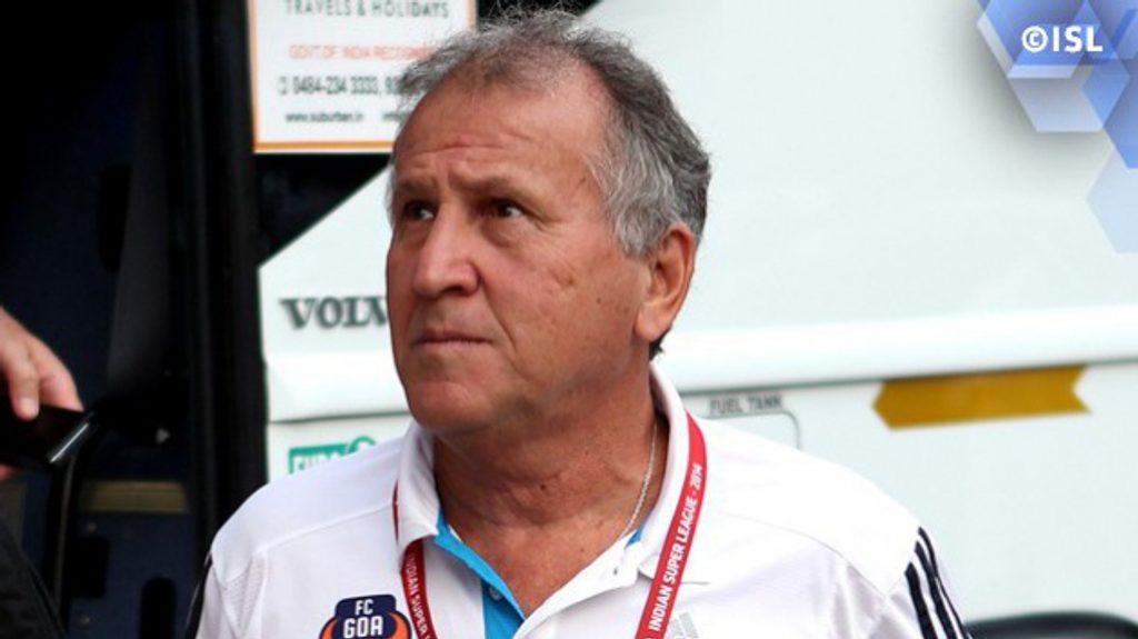 Goa head coach Zico 