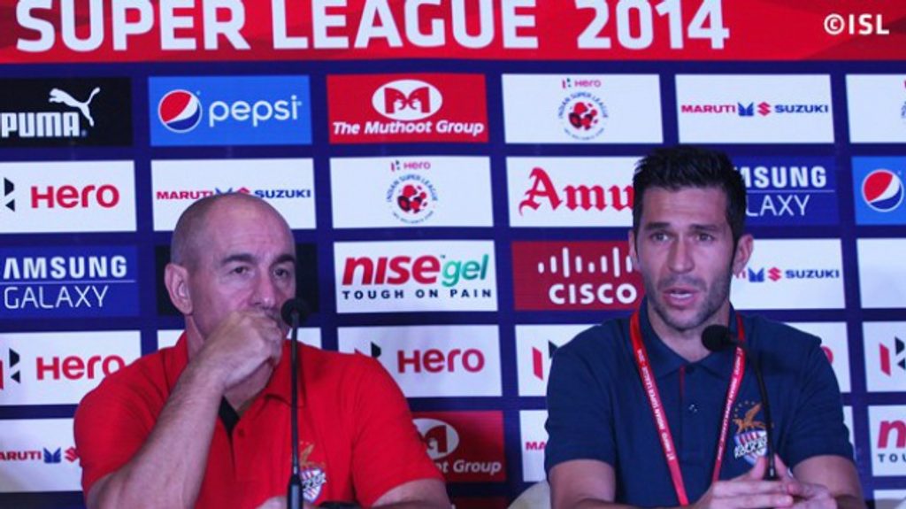 Head coach Antonio López Habas  and Luis García