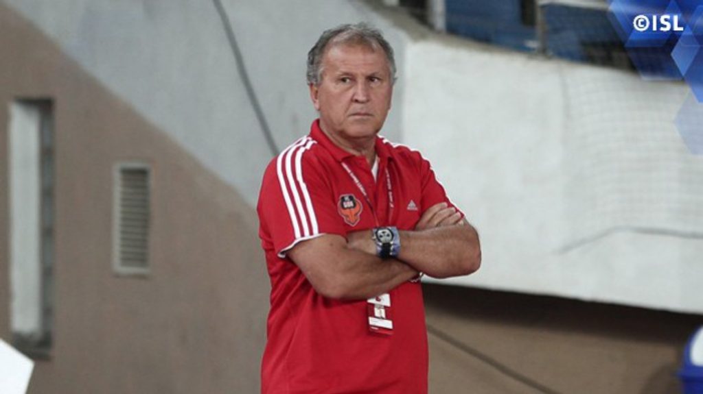 Head coach Zico