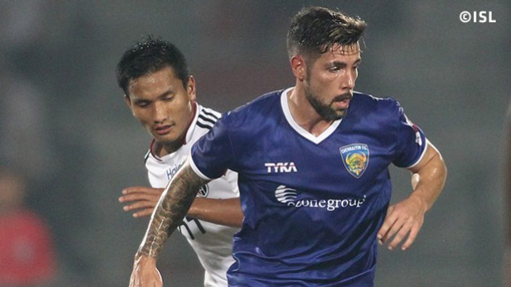 Cristian Hidalgo of Chennaiyin FC Cristian Hidalgo of Chennaiyin FC