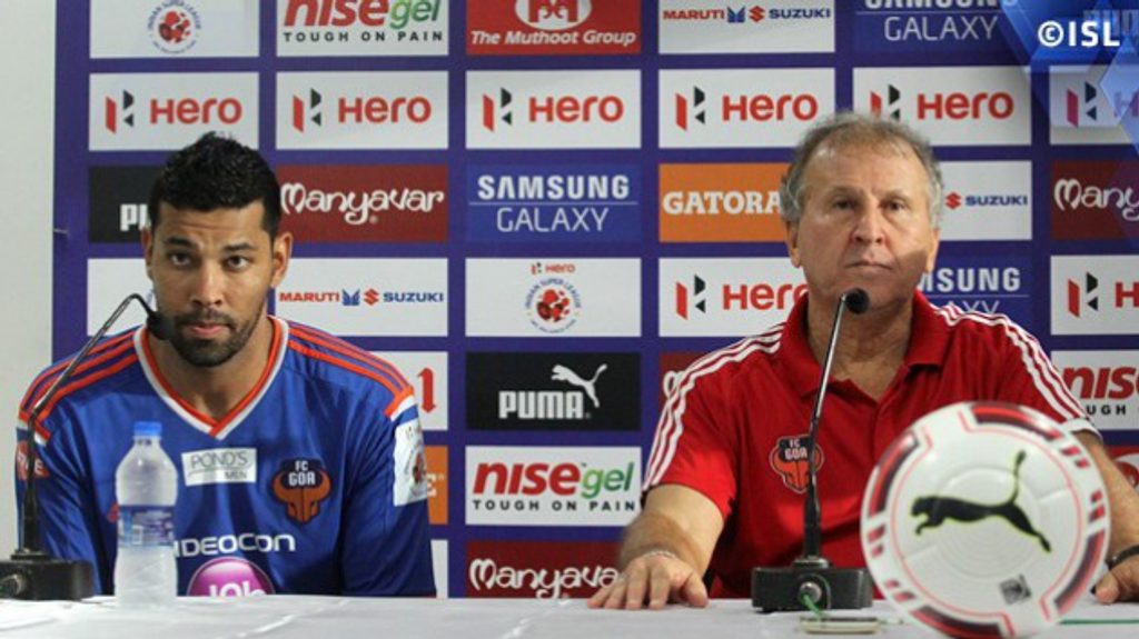 Andre Santos and Zico