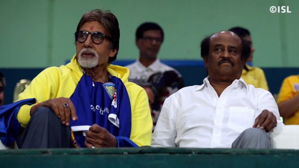 Amitabh Bachchan and Rajinikanth