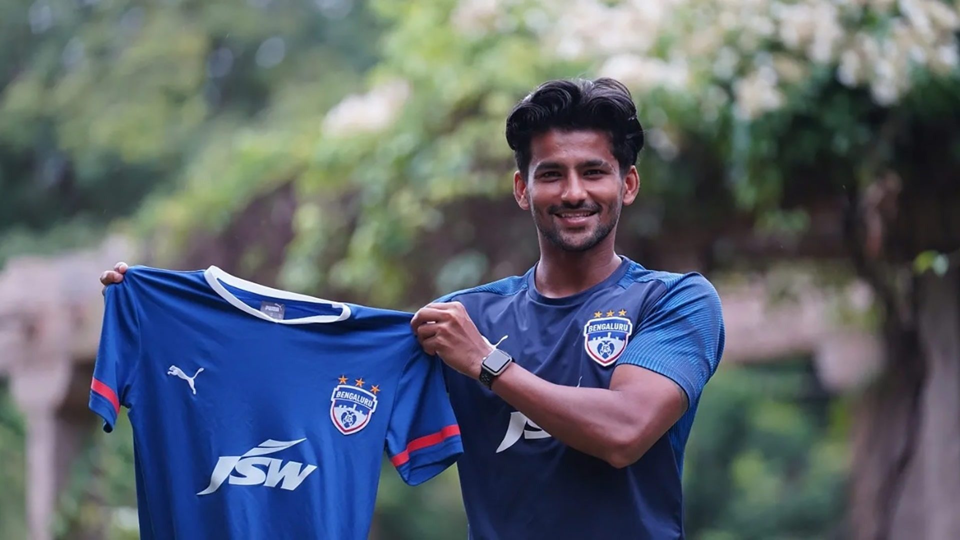 Blues sign midfielder Jayesh Rane on three-year deal