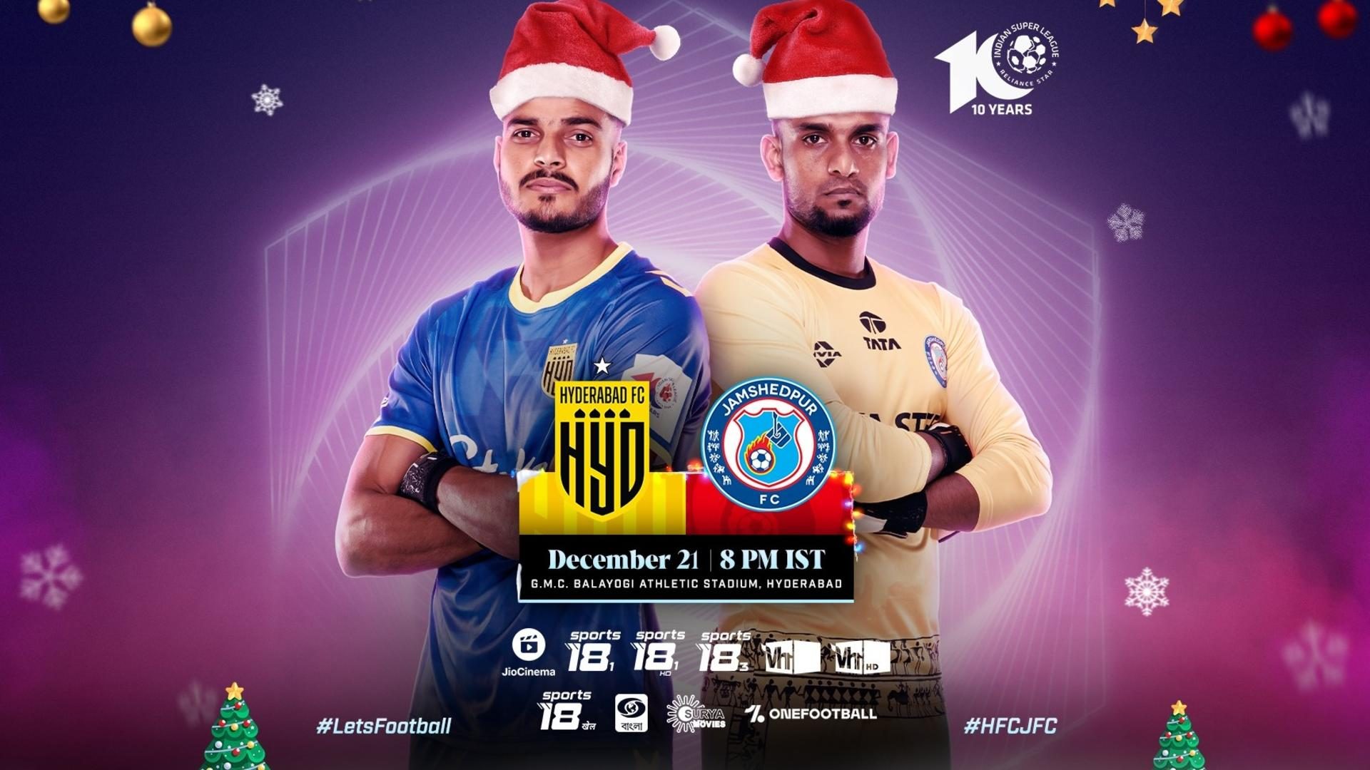 Preview Hyderabad FC, Jamshedpur FC clash seeking elusive win