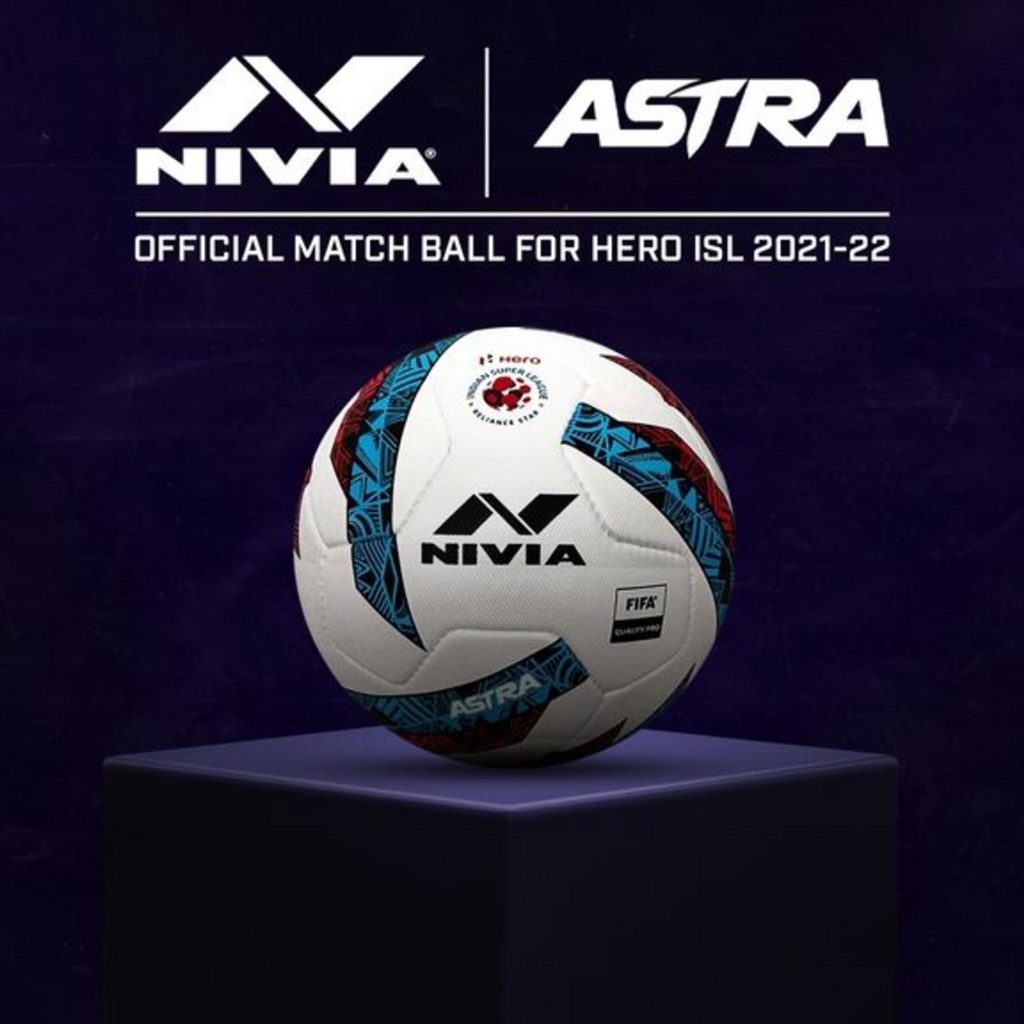 Official Ball Partner NIVIA unveils match ball for Hero ISL 2021-22