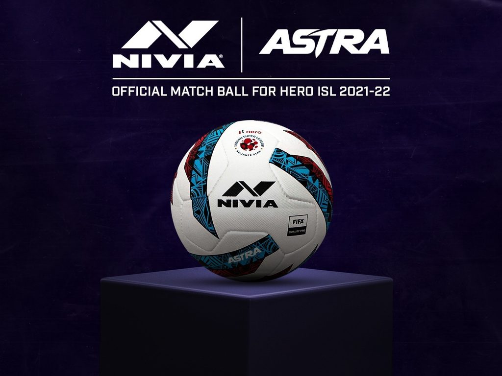 Official Ball Partner NIVIA unveils match ball for Hero ISL 2021 22